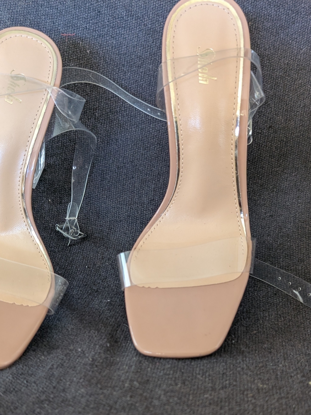 Nude Heel Sandals